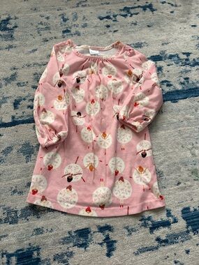 Hanna Andersson Pink Ballerina Pajama Gown Size 3T